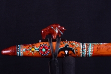 Yew (Pacific) Native American Flute, Minor, Low E-4, #H9D